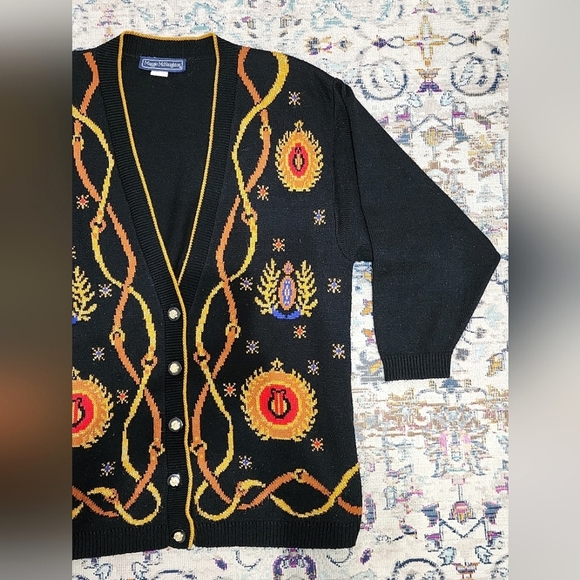 Maggie McNaughton Knit Vintage "Norton McNaughton" Cardigan Sweater Womens sz 2X - Picture 9 of 16